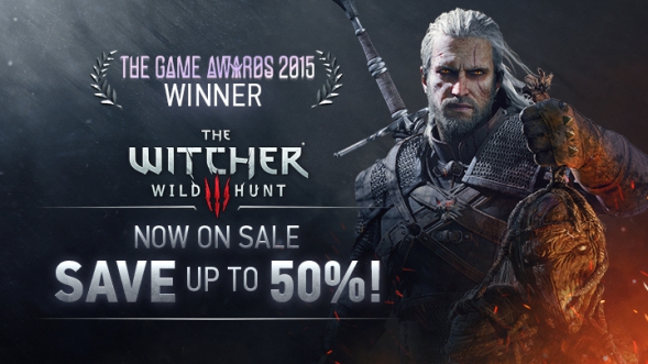 Image - The Game Awards 2015 Game of the Year - The Witcher 3: Wild Hunt  50% off! - CD PROJEKT RED